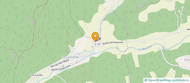 localisation de l'entreprise SCEA LA LECHE  VILLENEUVE