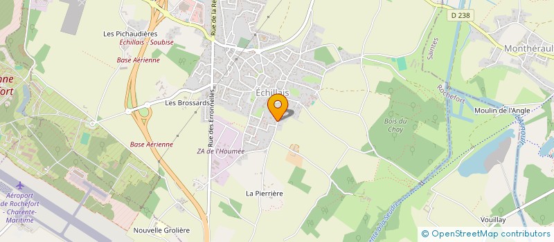 localisation de l'entreprise SCEA LA LIMOISE à ECHILLAIS