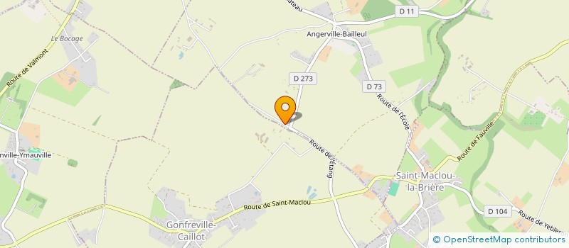 localisation de l'entreprise SCEA LA MAISON DU PETIT LEGUME  GONFREVILLE-CAILLOT