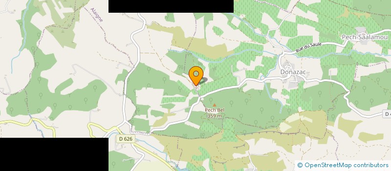 localisation de l'entreprise SCEA LA NORIA  ALAIGNE