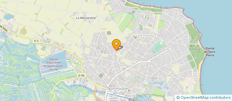localisation de l'entreprise SCEA LA PALOURDE à NOIRMOUTIER-EN-L'ILE