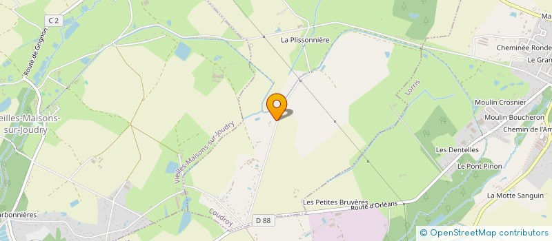 localisation de l'entreprise SCEA LA PETITE BERGERIE à MONTEREAU