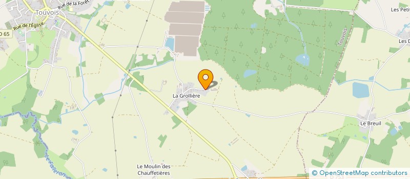 localisation de l'entreprise SCEA LA PETITE GITE à TOUVOIS
