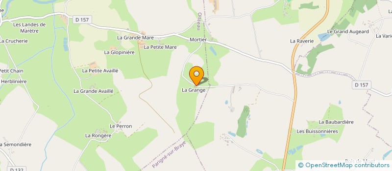 localisation de l'entreprise SCEA LA PETITE LANDE à AMBRIERES-LES-VALLEES