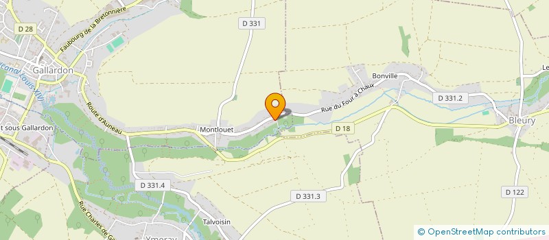 localisation de l'entreprise SCEA LA POIVRETTE à GALLARDON