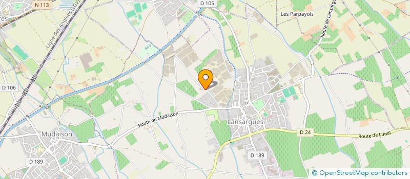 localisation de l'entreprise SCEA LA PRAIRIE à LANSARGUES