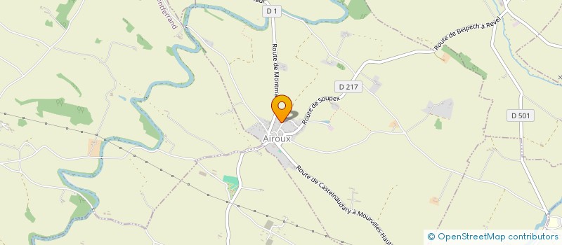 localisation de l'entreprise SCEA LA PRIVADE à AIROUX