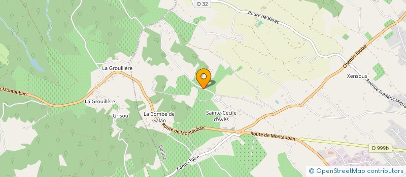 localisation de l'entreprise SCEA LA RAMAYE  GAILLAC