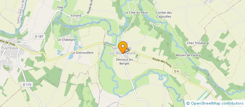 localisation de l'entreprise SCEA LA RENFERMEE à JUILLE