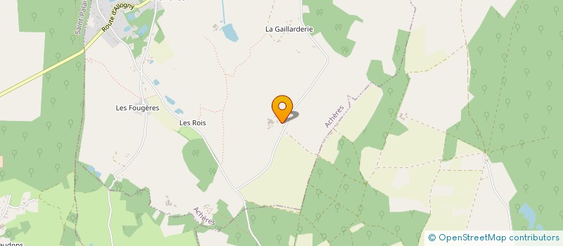 localisation de l'entreprise SCEA LA RUESSE à ACHERES