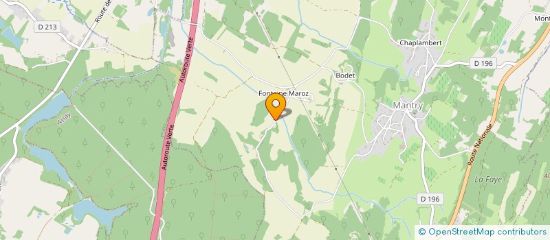 localisation de l'entreprise SCEA LA SOLIA  MANTRY