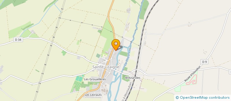 localisation de l'entreprise SCEA LA TERCHAUDERIE FOUGERON à SAINT-PIERRE-DE-JARDS