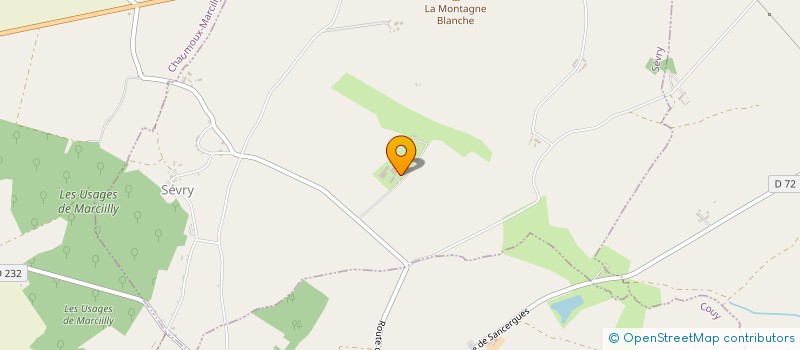 localisation de l'entreprise SCEA LA TETARDE  SEVRY