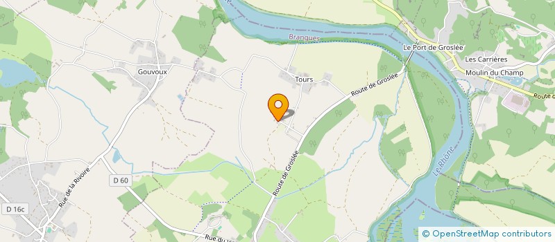 localisation de l'entreprise SCEA LA TOUR DES SAVEURS  BRANGUES