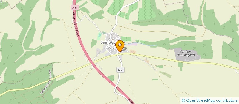 localisation de l'entreprise SCEA LA VAU BLANCHE à SAINT-CYR-LES-COLONS