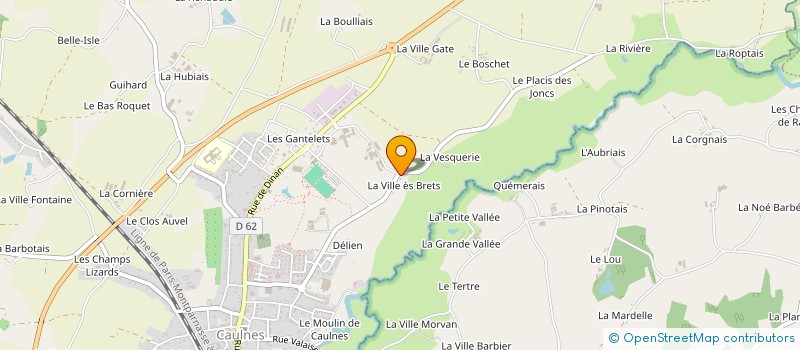 localisation de l'entreprise SCEA LA VILLE BRET  SAINT-JOUAN-DE-L'ISLE