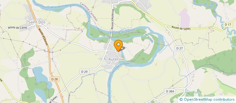 localisation de l'entreprise SCEA LAHERRERE  SALIES-DE-BEARN