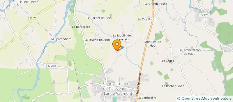 localisation de l'entreprise SCEA LAIT IT BE à VIRE NORMANDIE