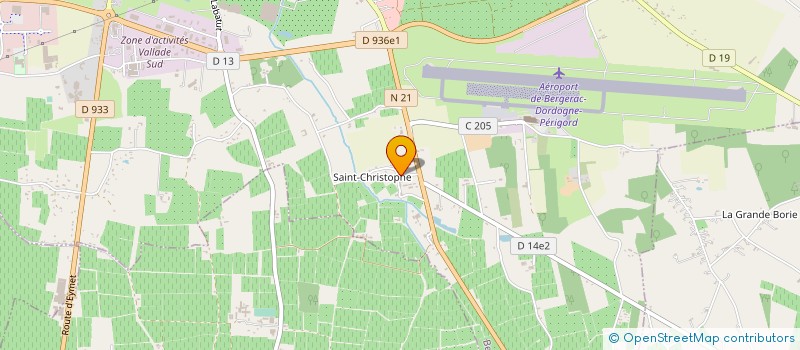 localisation de l'entreprise SCEA LAJONIE D A J à BERGERAC