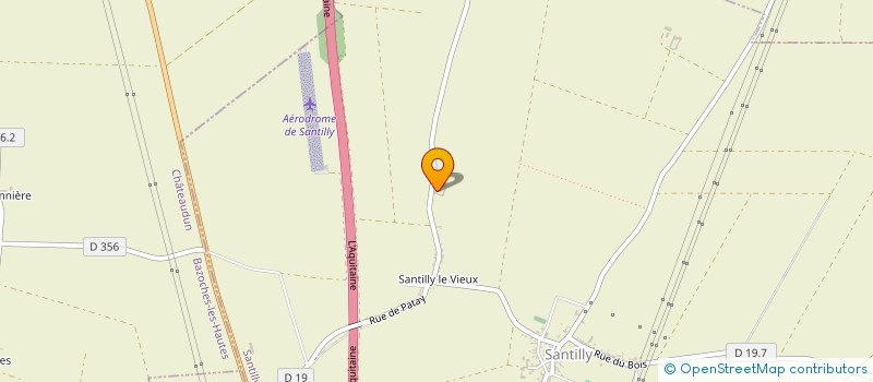 localisation de l'entreprise SCEA LALLEMANT-RABIER à SANTILLY