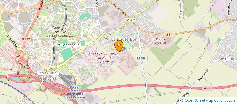 localisation de l'entreprise SCEA LAMARCHE à VILLENEUVE D'ASCQ
