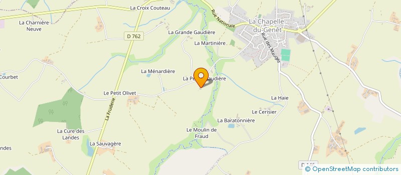 localisation de l'entreprise SCEA LANGEVIN à SEVREMOINE