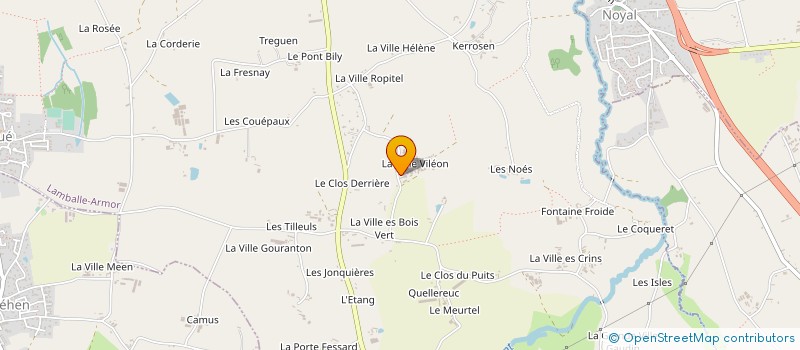 localisation de l'entreprise SCEA LANGLAIS à LAMBALLE-ARMOR