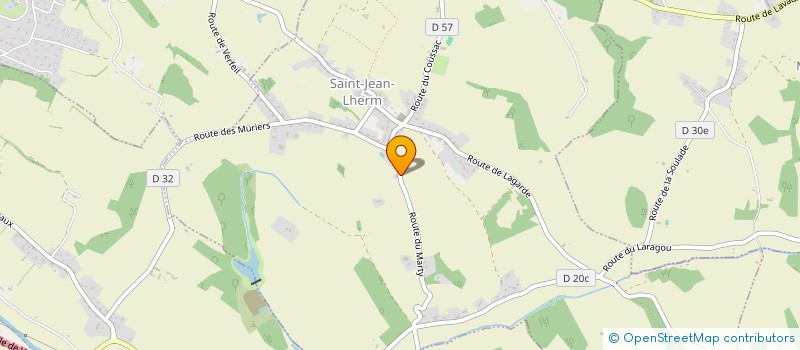 localisation de l'entreprise SCEA LASSALLE à SAINT-JEAN-LHERM