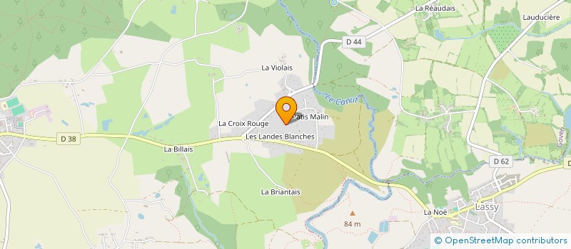 localisation de l'entreprise SCEA LAVANDIN  BAULON