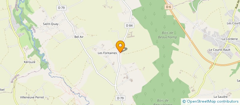 localisation de l'entreprise SCEA LE BEUSSUET à PLELO