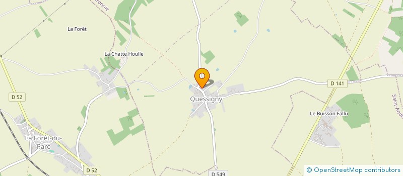 localisation de l'entreprise SCEA LE BIHANNIC  GROSSUVRE