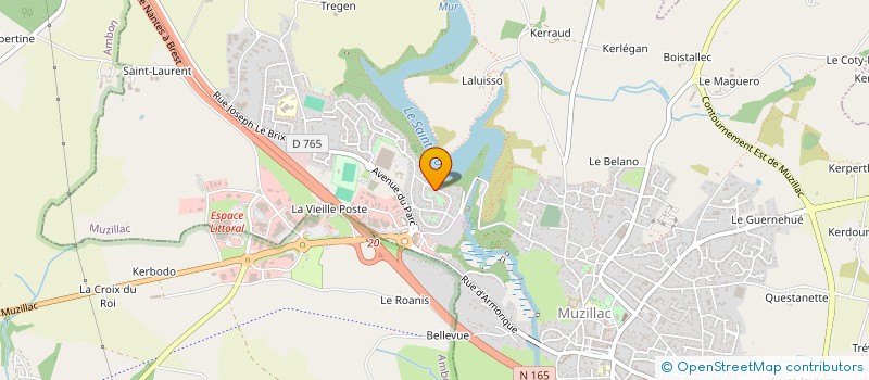 localisation de l'entreprise SCEA LE BOIS JOLI  NOYAL-MUZILLAC