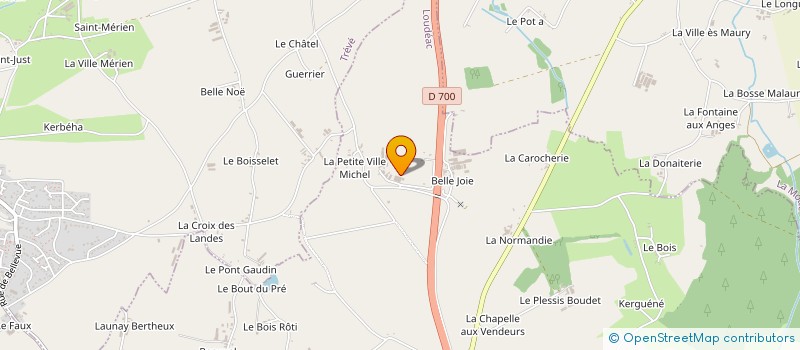 localisation de l'entreprise SCEA LE BOUFFOS à LOUDEAC