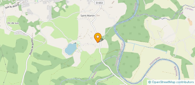 localisation de l'entreprise SCEA LE BRANA à GUICHE