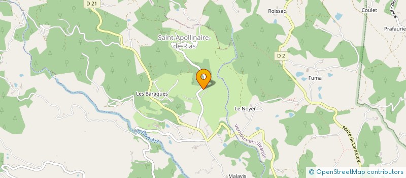 localisation de l'entreprise SCEA LE BUIS à SILHAC