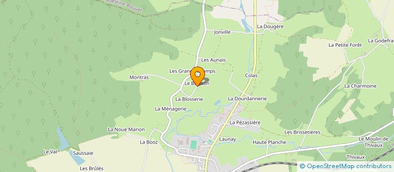 localisation de l'entreprise SCEA LE BUISSON à REMALARD-EN-PERCHE