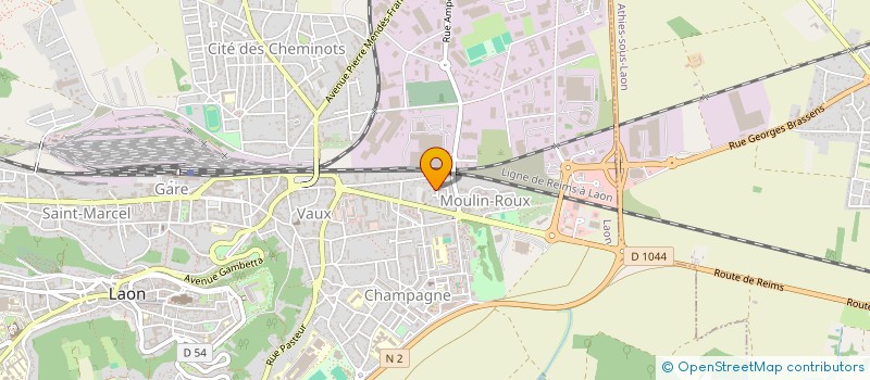 localisation de l'entreprise SCEA LE BUISSON PAQUETTE  VERNEUIL-SUR-SERRE