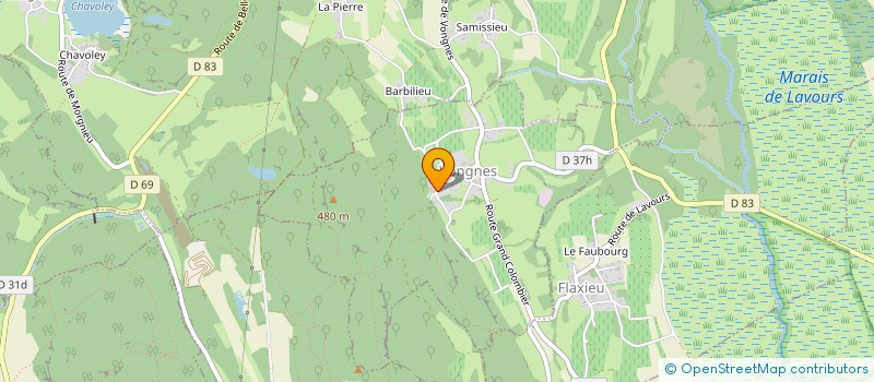 localisation de l'entreprise SCEA LE CAVEAU BUGISTE  VONGNES