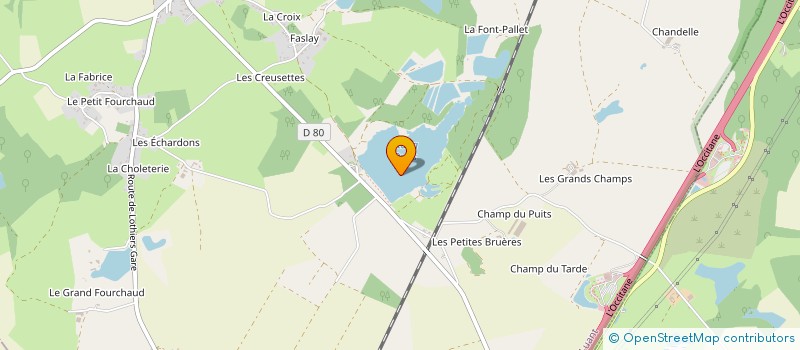 localisation de l'entreprise SCEA LE CERISIER à LUANT