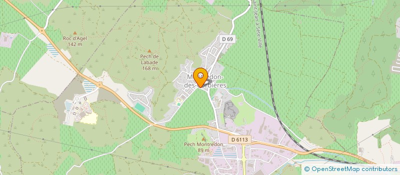 localisation de l'entreprise SCEA LE CHATEAU  MONTREDON-DES-CORBIERES