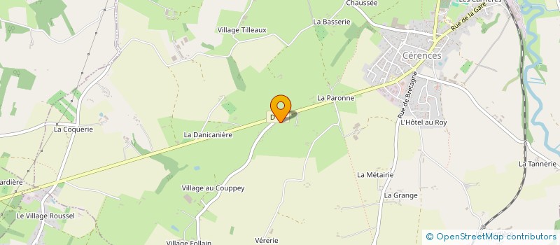 localisation de l'entreprise SCEA LE CLOS à CERENCES