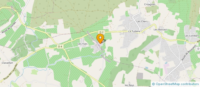 localisation de l'entreprise SCEA LE CLOS DES MELEYRETTES  SAINT-SATURNIN LES APT