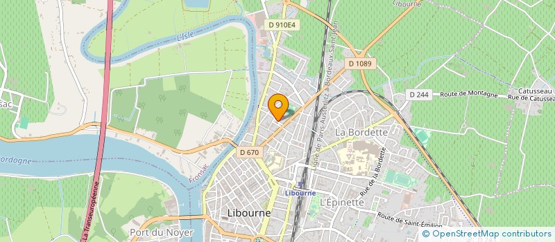 localisation de l'entreprise SCEA LE CLOS DU BEAU-PERE  POMEROL