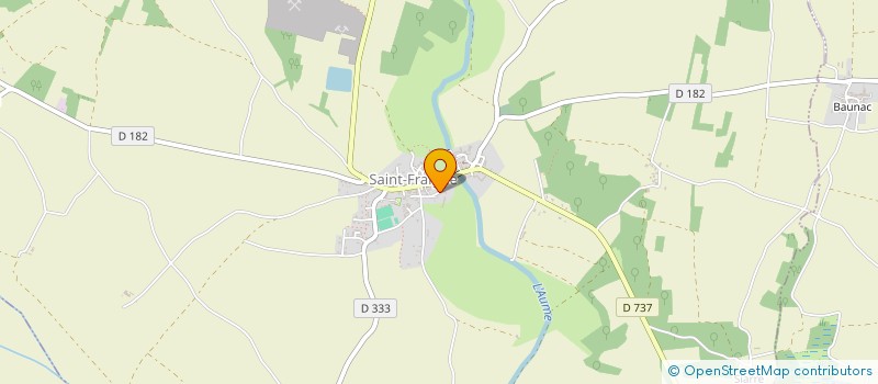localisation de l'entreprise SCEA LE CLOS DU CHAMBON à SAINT-FRAIGNE
