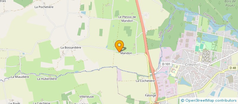 localisation de l'entreprise SCEA LE CLOS VEZIN à LAILLE