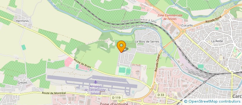 localisation de l'entreprise SCEA LE CLOT DU HAUT  CARCASSONNE