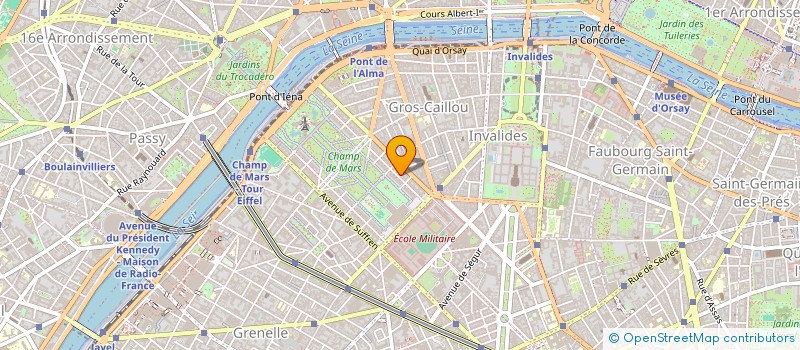 localisation de l'entreprise SCEA LE COLOMBIER à PARIS