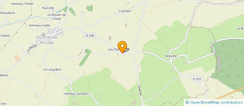 localisation de l'entreprise SCEA LE CORPS DE GARDE à TEURTHEVILLE-BOCAGE