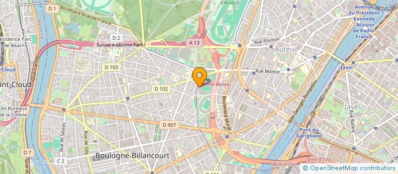 localisation de l'entreprise SCEA LE COUDRAY à PARIS
