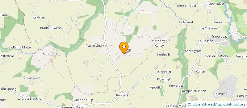 localisation de l'entreprise SCEA LE GONZOLET  GOMMENEC'H